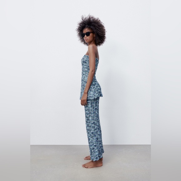 Zara Tweed Pant Set - Picture 3 of 10